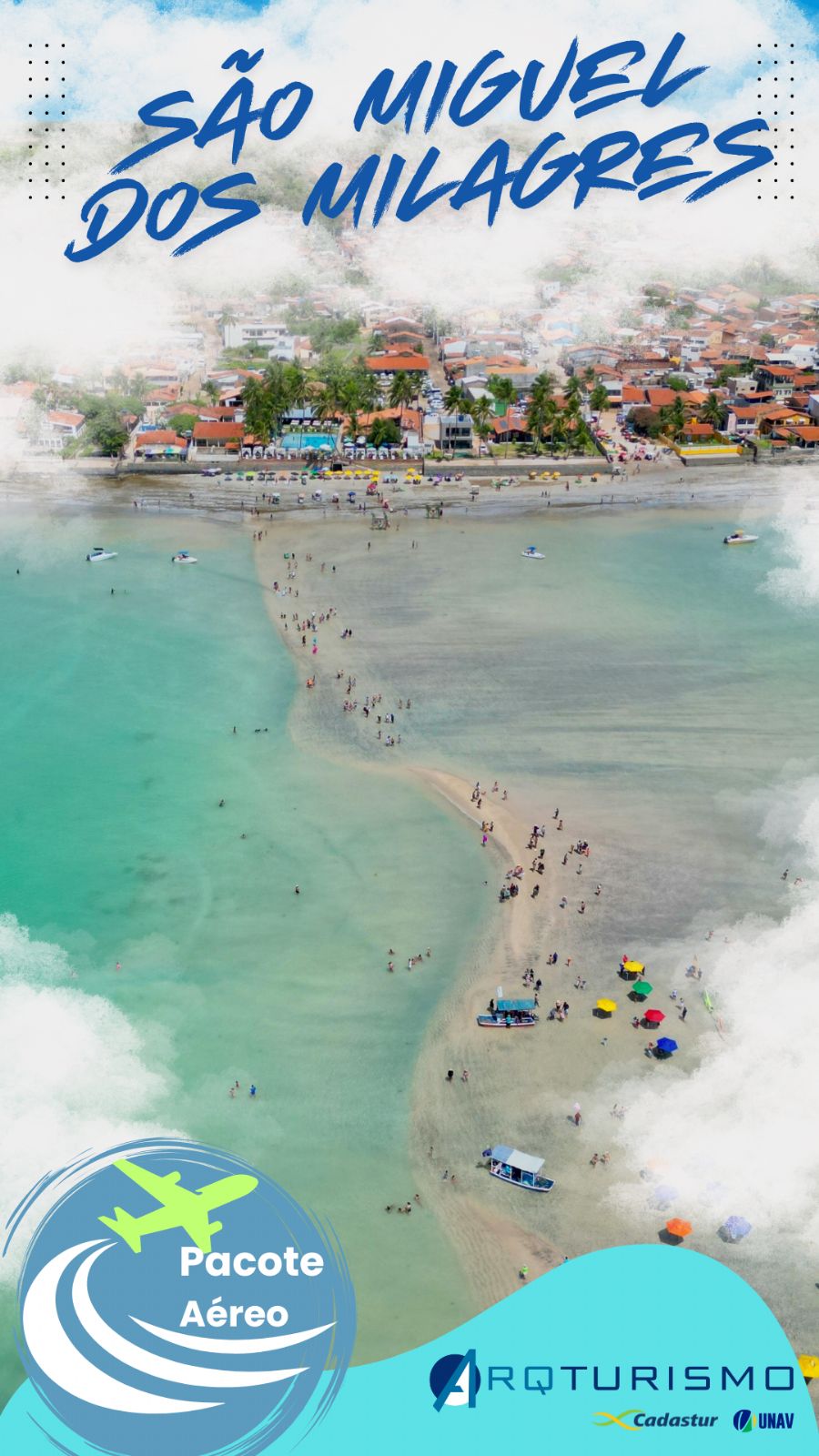São Miguel dos Milagres com Arqturismo